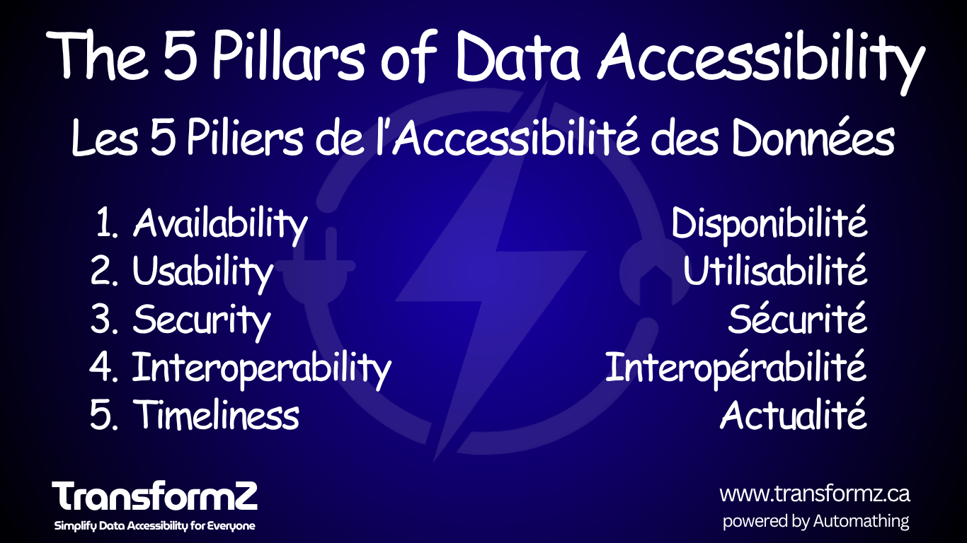 The 5 Pillars of Data Accessibility