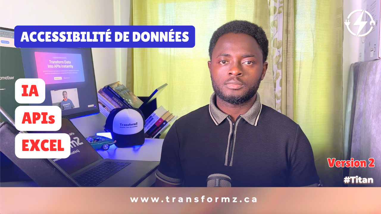 TransformZ v2 : Accessibilité des données via IA, Excel et APIs